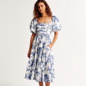 Emerson midi length Abercrombie and Fitch dress